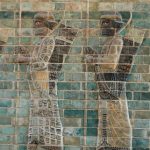 تاریخچه آجر لعابی